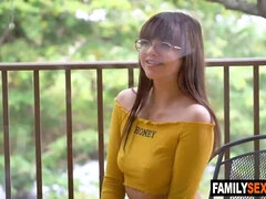 Blowjob, Brunette, Family, Feet, Footjob, Glasses, Teen, Uncle