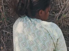 Desi Village Girl Fucked Hard in Jungle - Outdoor Sex with Tight Pussy (Hindi Audio)