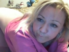 Enthousiasteling, Blond, Huisgemaakt, Rijpe lesbienne, Moeder, Orgasme, Russisch, Webcamera