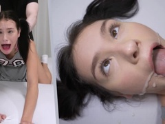 Cumshot, Doggystyle, Extreme, Facial, Homemade, Petite, Pigtails, Teen