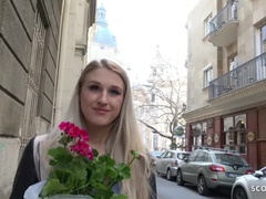 Big cock, Blonde, Dick, German, Money, Public, Reality, Teen