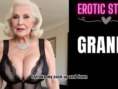 Mature Step-Grandmother's X-Rated Film - Part 1