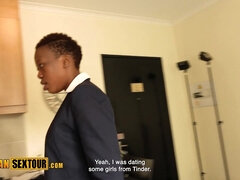 Cheating lying African girl confronted