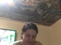 Amateur, Mamada, Morena, Corridas, Pajear, Casero, Masturbación, Pov