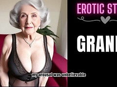 Mature Granny Desires Her Step Grandson in Part 1