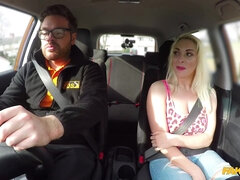 Fake Driving School - Instructor Seduced By Buxom Blondie 1 - Ryan Ryder
