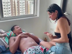 My Big Latino Step Brother Gets Nailed to Recover