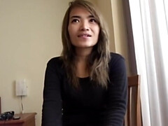 18 jahre, Leie, Asiatisch, Blasen, Hundestellung, Pov, Thai, Titten