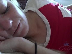 Amateur, Blonde, Facial, Fingering, Footjob, Girlfriend, Petite, Wet