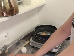 Amateur, Asian, Blowjob, Cum in mouth, Hd, Japanese, Kitchen