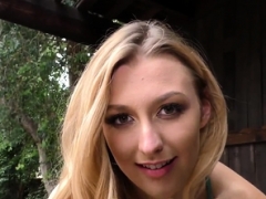 Blond, Sperma shot, Groepseks, Hardcore, Hd, Interraciaal, Buiten