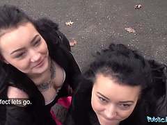 Blowjob, Czech, Hardcore, Outdoor, Public, Reality, Teen, Twins