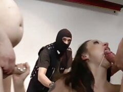 Blowjob, Bukkake, Creampie, Cumshot, Gangbang, German, Orgy, Party