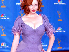 Christina Hendricks jerk off compete