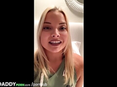 Blonde College Babe with AMAZING ASS Fucks Guy On TOOHARD