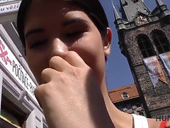 Leie, Blasen, Braunhaarige, Europäisch, Geld, Zierlich, Jungendliche (18+), Titten