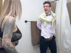 Anal, Bathroom, Big tits, Hardcore, Hd, Pantyhose, Shower, Tattoo