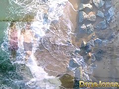 Plage, Blonde, Sucer une bite, Couple, Doigter, Hd, Orgasme, Russe