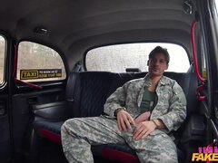 Steamy Soldiers Exciting Double Cum Load 1 - Female Fake Taxi