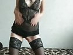 Leie, Braunhaarige, Fingern, Selbstgemacht, Lingerie