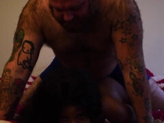 Black Slut Gets Fucked By White Daddy Dom - Verified amateurs