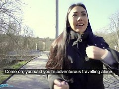 Asian babe Alina Crystall Fucks Stranger for Cash