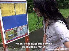 Blowjob, Brunette, Czech, Hd, Homemade, Pov, Public, Screaming