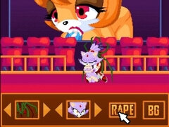 Furry Fantasy: Blaze the Cat's Anal Vore Mishap in Pixel Art