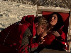 Rachel Gets Banged on Her Ski Trip