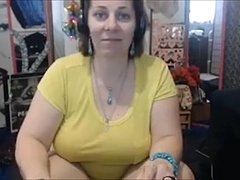 Amateur, Brunette brune, Grosse, Français, Masturbation, Mature, Jouets, Webcam