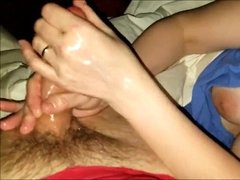 first-timer hand job compilation