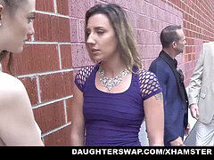 DaughterSwap - sizzling Slutty daughters-in-law Get torn up By Their Fath