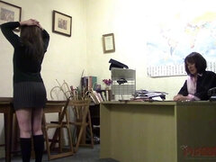 school girl caning - Amateur Porn