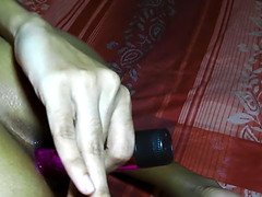 Watch Ayushi's first time anal insertion with a horny cam girl - HD porn, asian, solo female, masturbation, teen, sri l