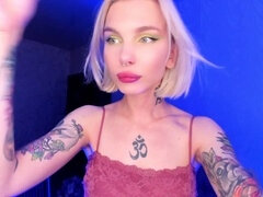 Blowjob, Russian, Skinny, Solo, Tattoo, Teen, Toys