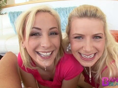 Lily LaBeau and Sarah Shevon's 3some porn by Banging Beauties
