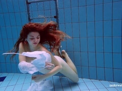 18, Female, Hd, Petite, Pool, Russian, Teen, Underwater