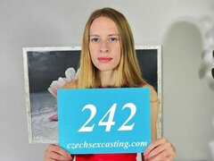 Ukrainian model tries her luck at Czech casting