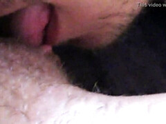 Amateur, Big clit, Clit, Closeup, Couple, Cum in mouth, Hairy, Orgasm