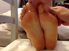 doll tickled and soles oiled pt. 1