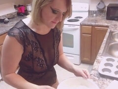 Tit suck, baking, deep throating