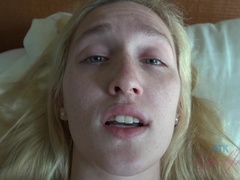 Blasen, Freundin, Behaart, Handjob, Küssen, Orgasmus, Pov, Titten