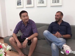 Chinese guy Carlitos is addicted to sex and to watching tiny Angelina