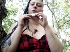 Smoking, tattoo girl, alt girl