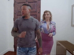 Eddie Jaye and MILF Sara Jay in Intense Interracial Encounter!