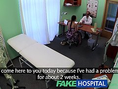 Anna Rose's Halloween Zombie Nurse shares her Doctor's Cock in a POV Threesome
