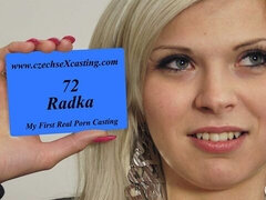 Blowjob xxx with cool Radka from Czech Sex Casting