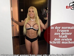 German redhead full berlin wife try threesome sex casting