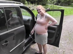 Blowjob, Cheating, German, Lactating, Outdoor, Pregnant, Pussy, Teen