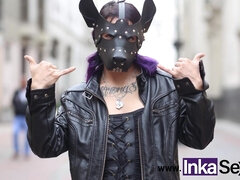 Kreng, Vrouw, Fetisj, Hardcore, Hd, Masker, Kut duiken, Tatoeage